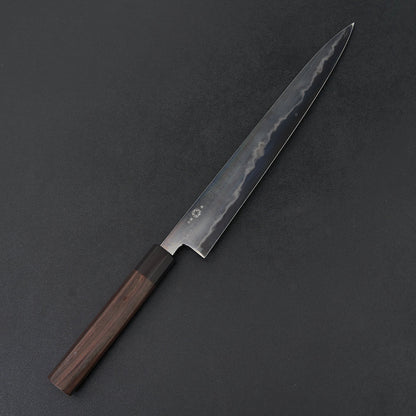Takada no Hamono Suiboku Rosewood Blue #1 Sujihiki 300mm