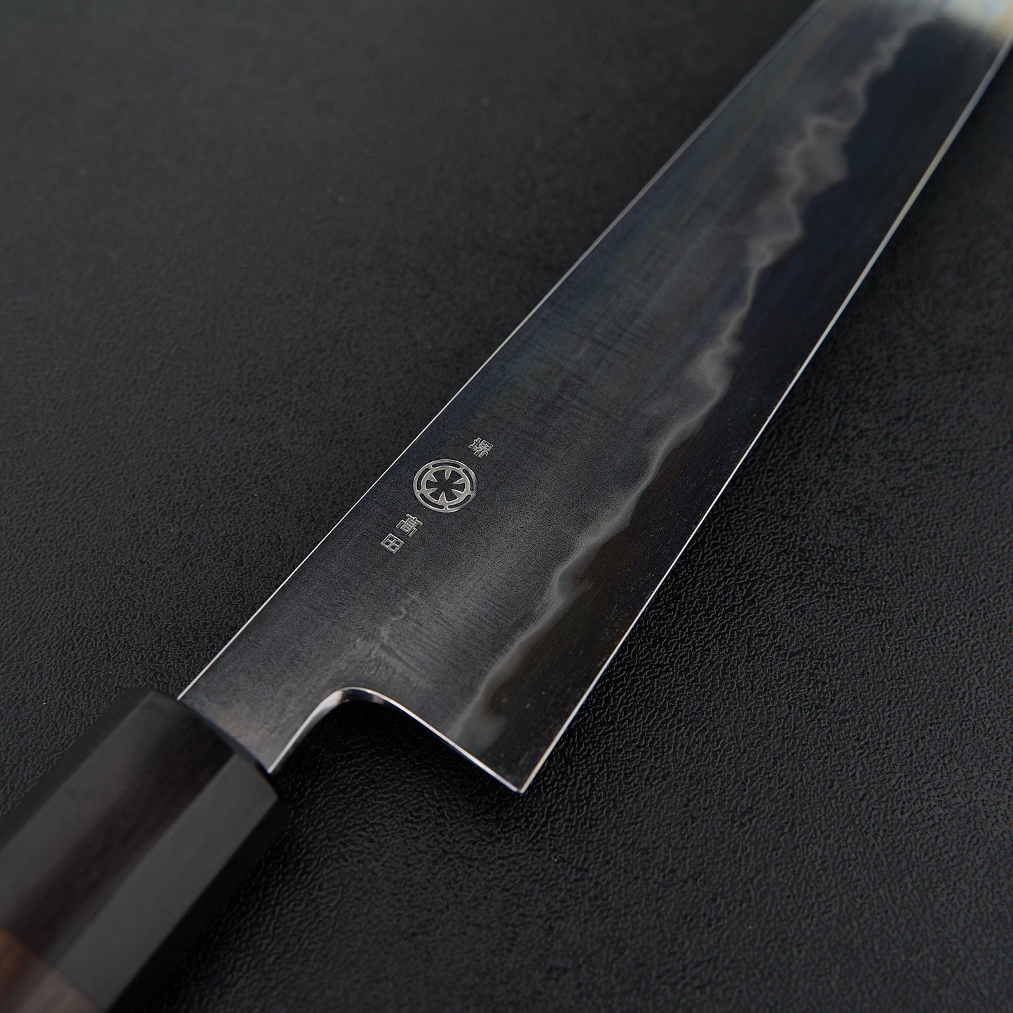 Takada no Hamono Suiboku Rosewood Blue #1 Sujihiki 300mm