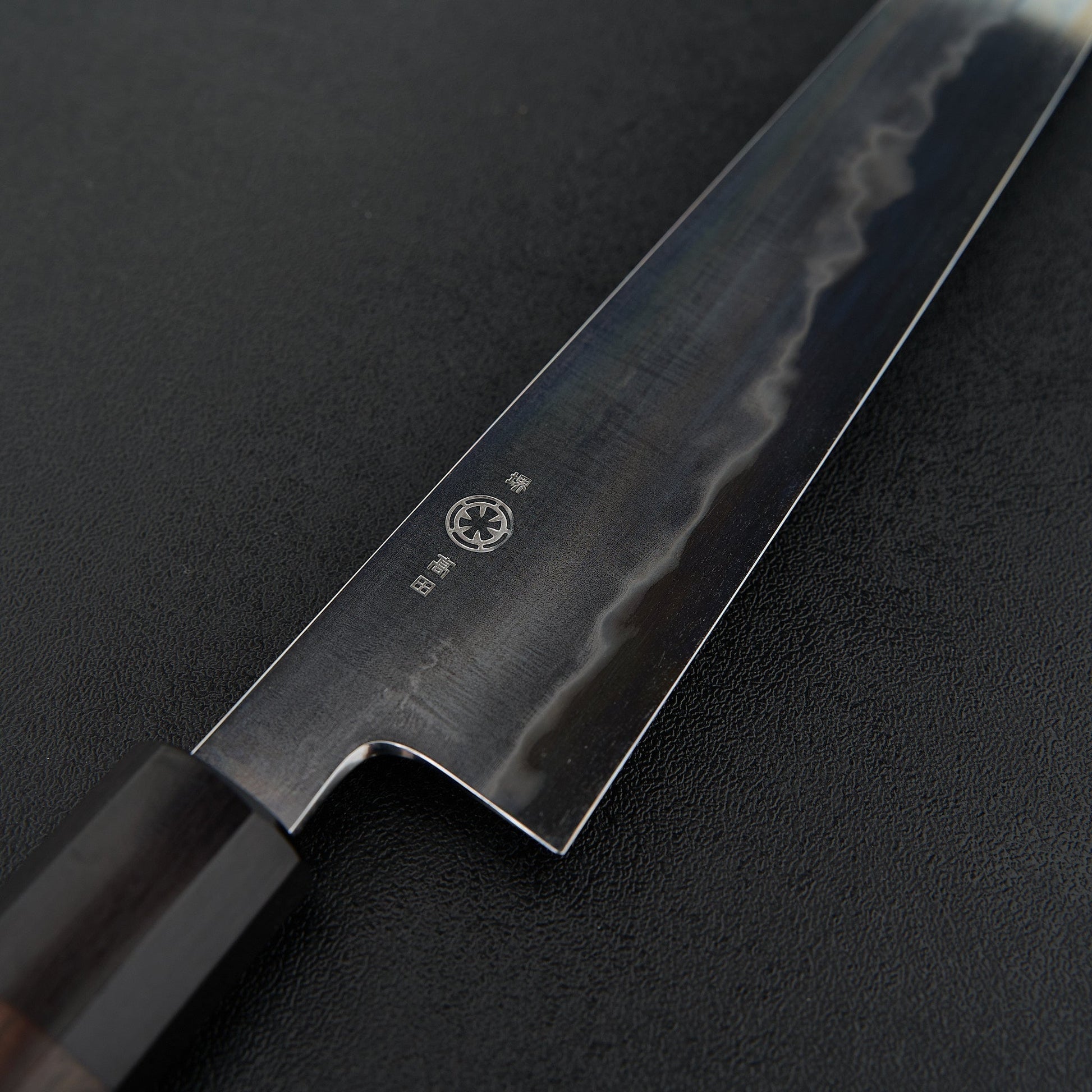 Takada no Hamono Suiboku Rosewood Blue #1 Sujihiki 300mm