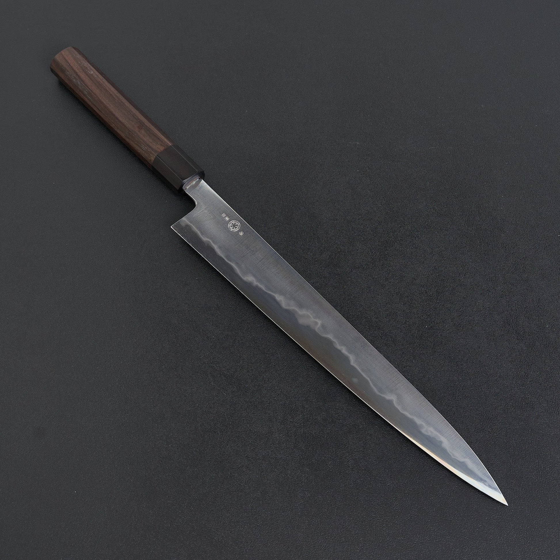 Takada no Hamono Suiboku Rosewood Blue #1 Sujihiki 300mm