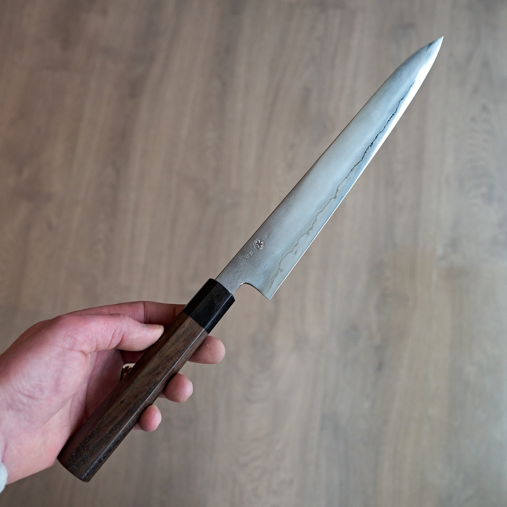 Takada no Hamono Suiboku Rosewood Ginsan Sujihiki 270mm