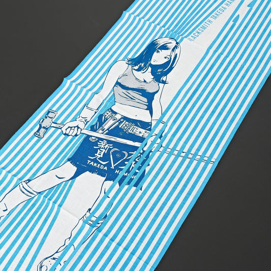 Takeda Towel Girl (Blue)