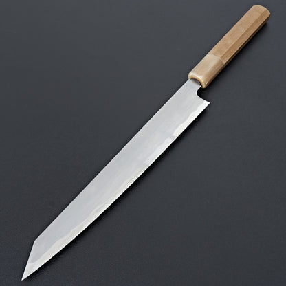 Tetsujin Blue #2 Kasumi Kiritsuke Sujihiki 240mm Ho Wood Handle