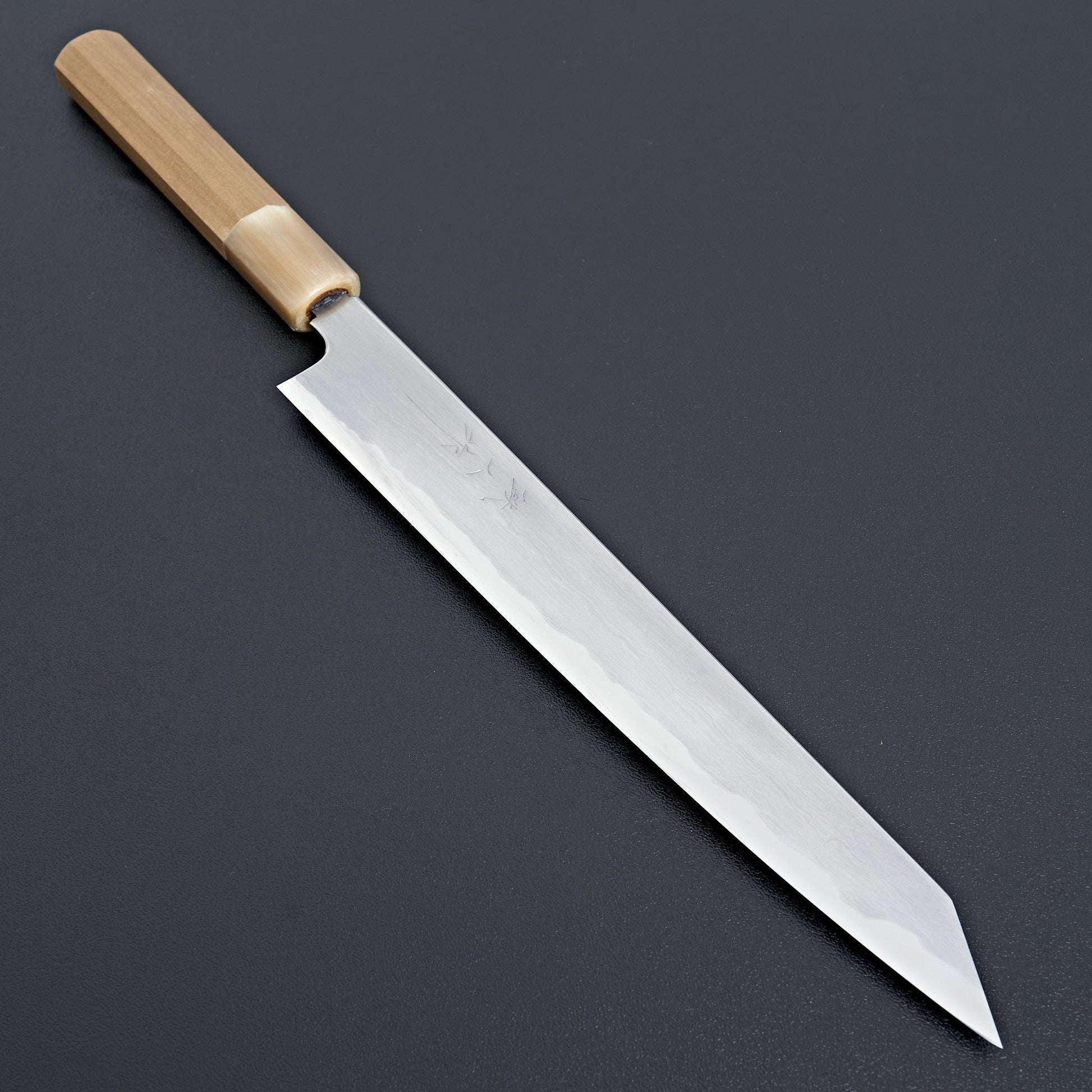 Tetsujin Blue #2 Kasumi Kiritsuke Sujihiki 240mm Ho Wood Handle