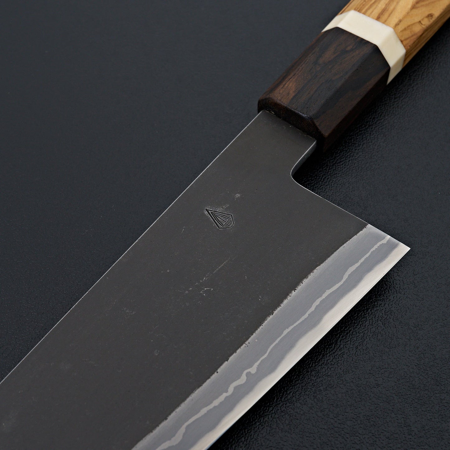 Yanick Puig 7 Layer Vintage Iron Olivewood Gyuto 240mm