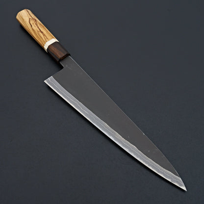 Yanick Puig 7 Layer Vintage Iron Olivewood Gyuto 240mm