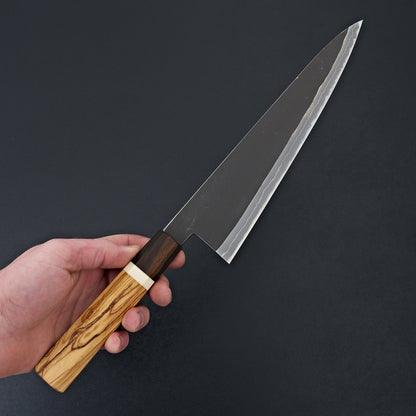 Yanick Puig 7 Layer Vintage Iron Olivewood Gyuto 240mm
