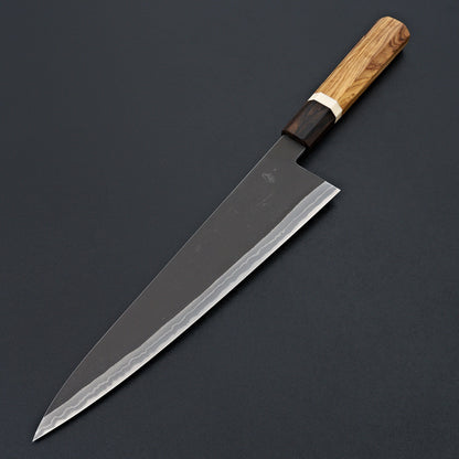 Yanick Puig 7 Layer Vintage Iron Olivewood Gyuto 240mm