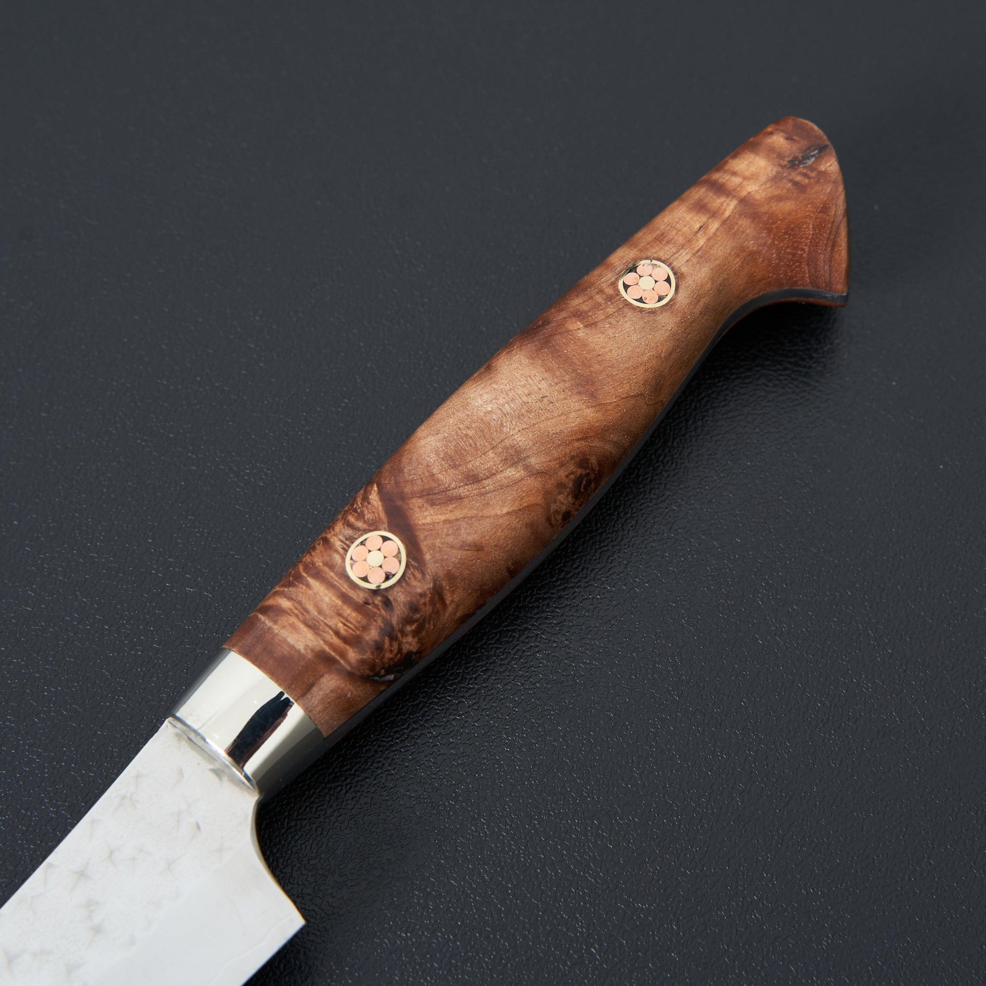 Yu Kurosaki R2 Senko Petty 130mm Western Maple Burl