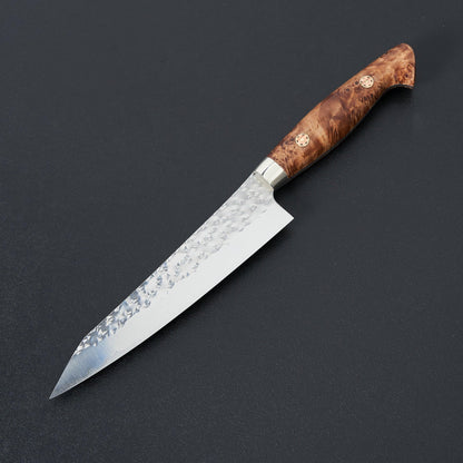 Yu Kurosaki R2 Senko Petty 150mm Western Maple Burl