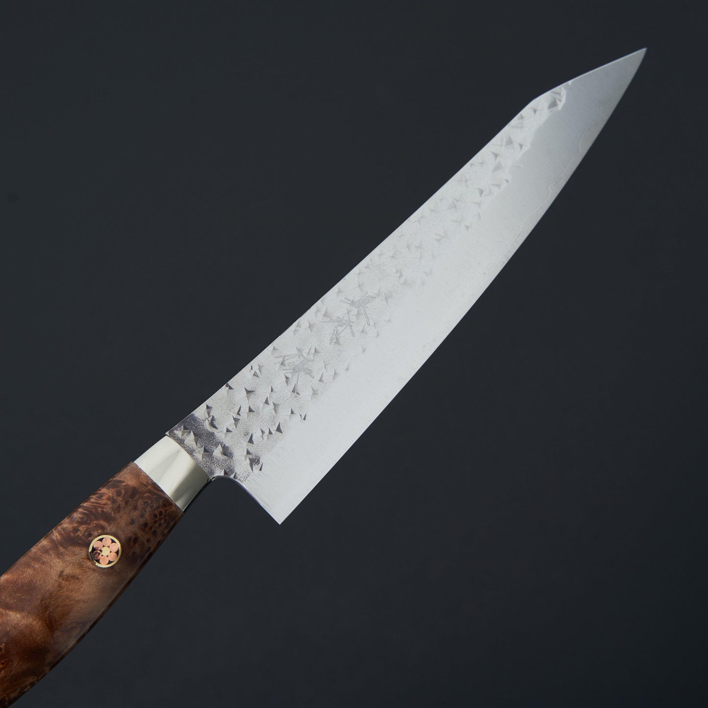Yu Kurosaki R2 Senko Petty 150mm Western Maple Burl