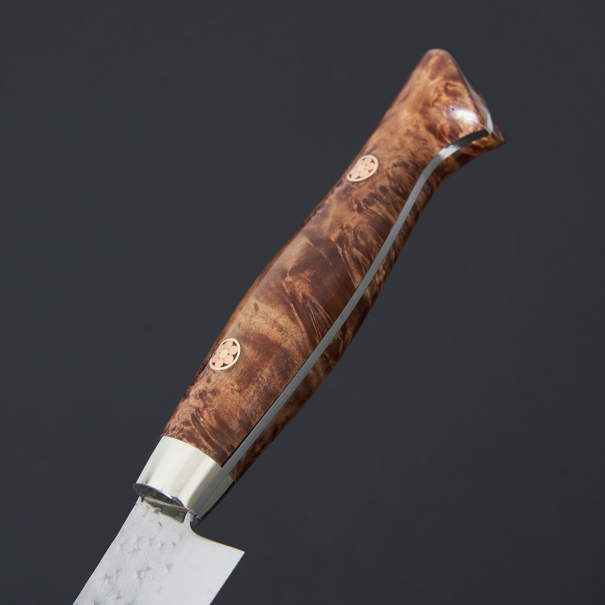 Yu Kurosaki R2 Senko Petty 150mm Western Maple Burl