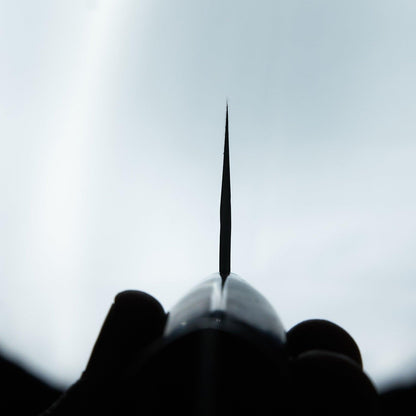 Yu Kurosaki R2 Senko Santoku 170mm Western Maple Burl