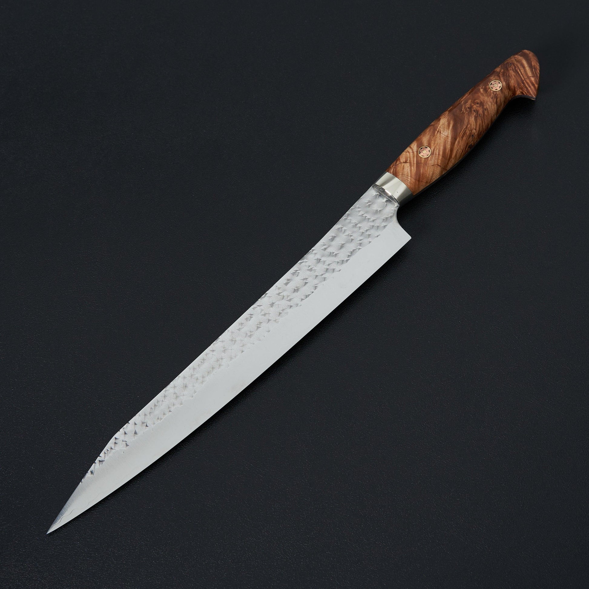 Yu Kurosaki R2 Senko Sujihiki 240mm Western Maple Burl