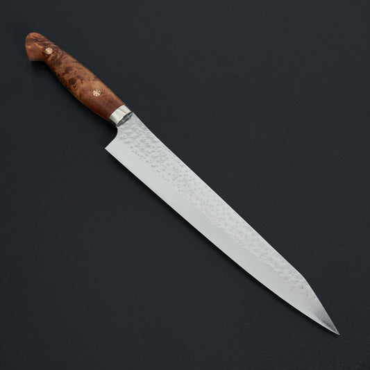 Yu Kurosaki R2 Senko Sujihiki 270mm Western Maple Burl